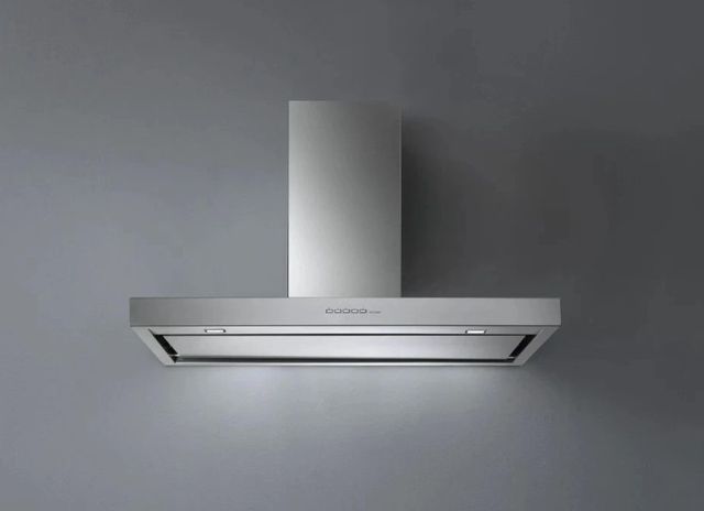 Falmec Plane Top 36" Scotch Brite Fasteel Wall Mounted Range Hood-1