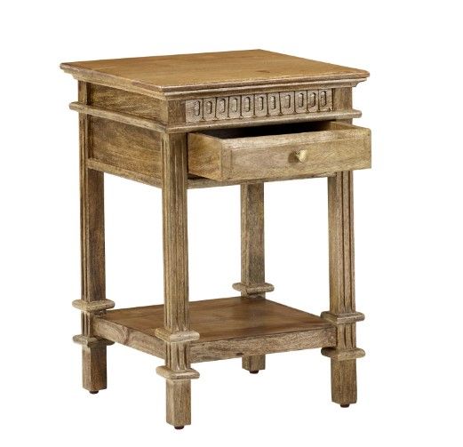 Jaipur Furniture Giovanni Brown Side Table-1