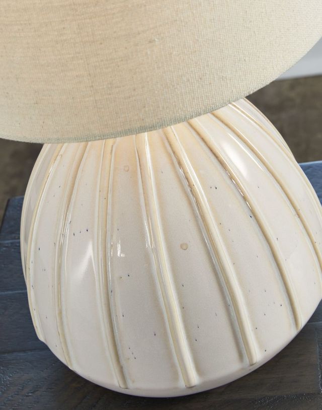 Signature Design by Ashley® Grantner 2-Piece Off-White Table Lamp Set-2