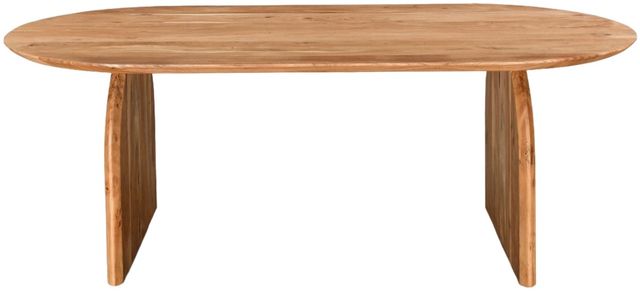 Home Trends & Design Catania Natural Dining Table-1