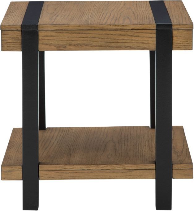 Signature Design by Ashley® Jorannti Medium Brown Square End Table-3