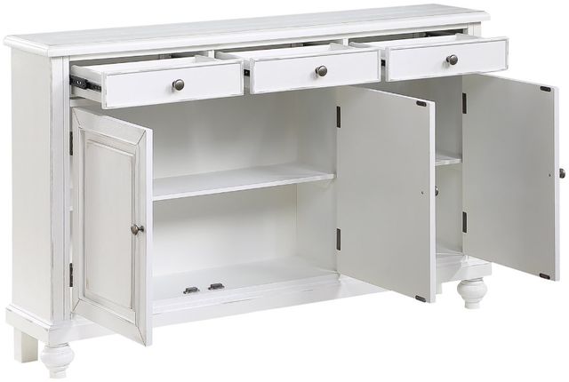 Crestview Collection Perry Distressed White Sideboard-3