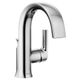 Moen® Doux Chrome One-Handle High Arc Bathroom Faucet-0