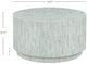 Linon Capiz Blue/Gray Coffee Table-2