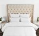 Classic Home Danica White Euro Sham-2