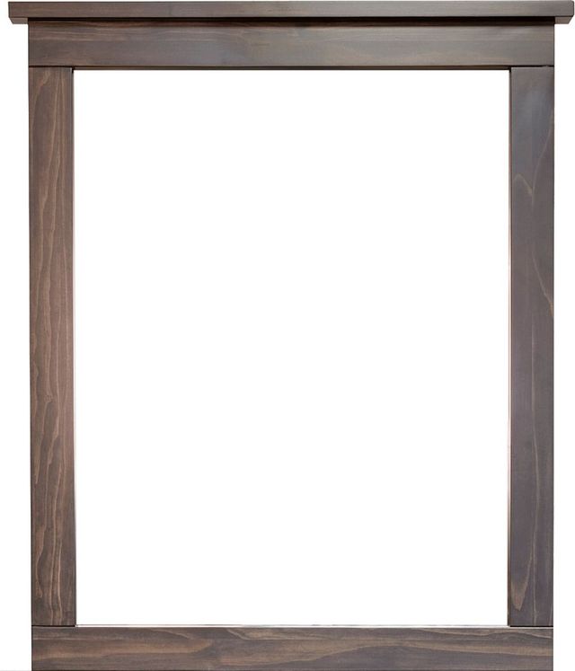 Mako Wood Furniture Inc. Polo 34" x 38" Mirror-0