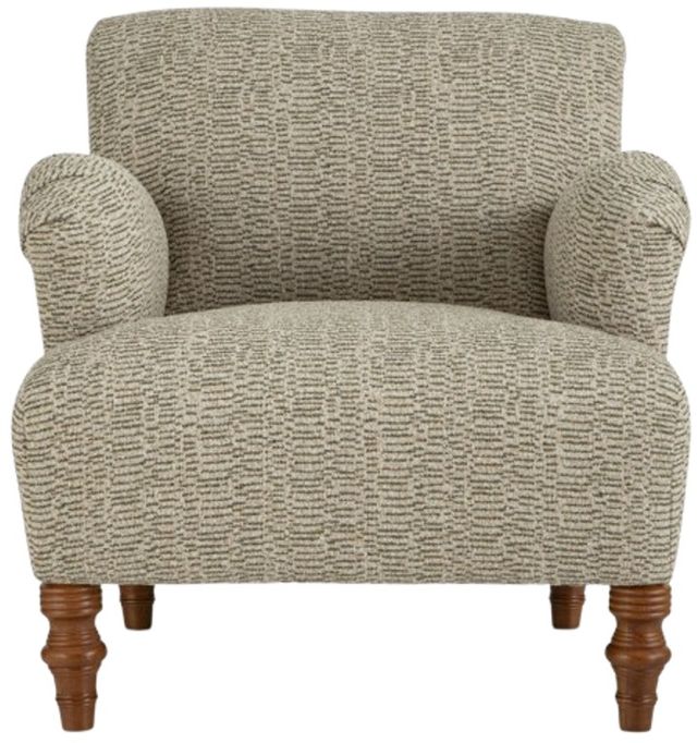 Best® Home Furnishings Customizable Emerson Fabric Stationary Chair with Dark Walnut Legs-1