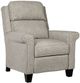 Signature Design by Ashley® Evanside Gravel Low Leg Power Recliner-1