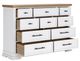 Benchcraft® Ashbryn Natural/White Dresser-2
