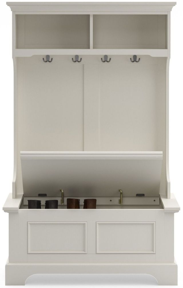 homestyles® Naples White Hall Tree-4