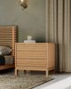 Modus Furniture Tanner Flaxen 3-Drawer Nightstand-1