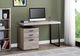 Monarch Specialties Inc. Taupe Reclaimed Wood 48" Computer Desk-2