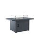 Outdoor 48" Rectangular Fire Table -1