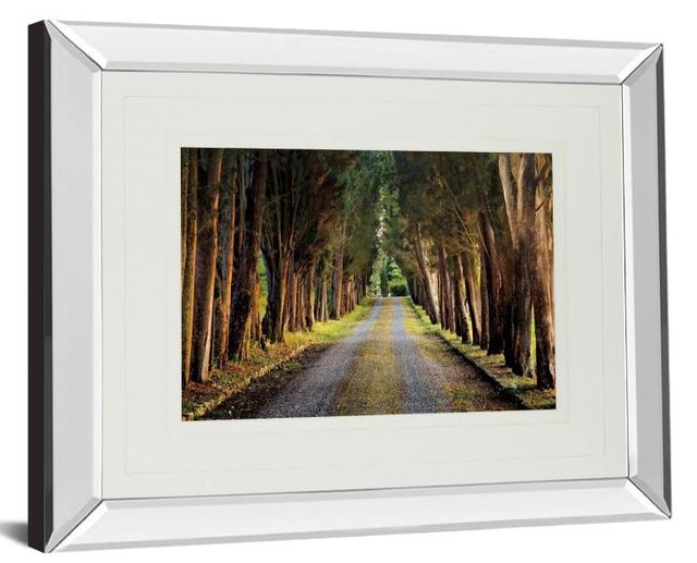 Classy Art Tree Tunnel by Michael Tunnel Mirror Framed Wall Art-1