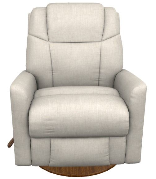 La-Z-Boy® Sparrow Ivory Manual Swivel Gliding Recliner-1