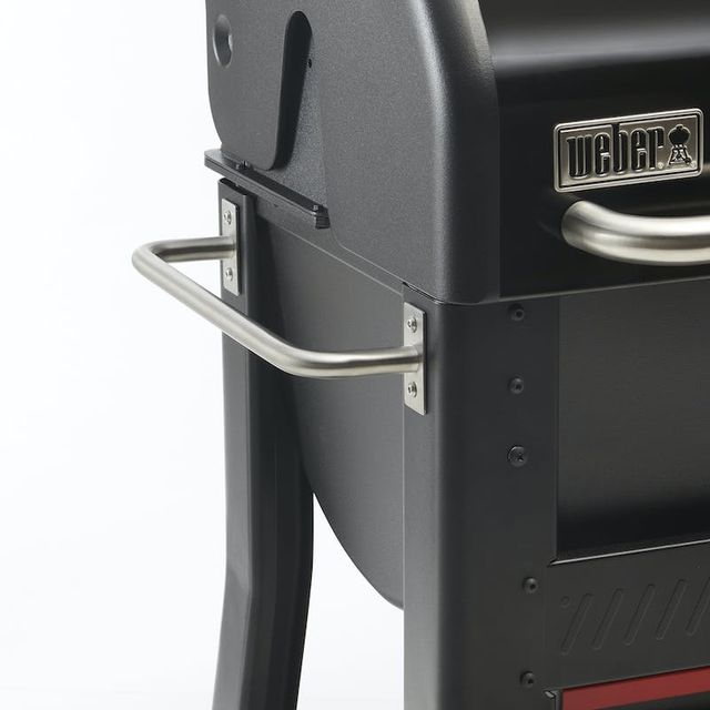 Weber® Searwood™ 600 24" Black Freestanding Wood Pellet Grill-7
