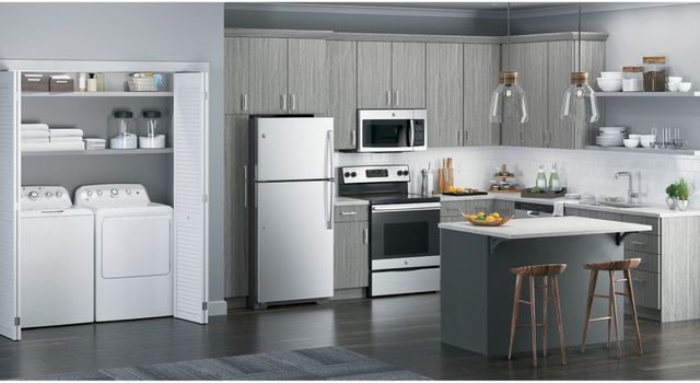 GE® 1.6 Cu. Ft. Stainless Steel Over The Range Microwave-8