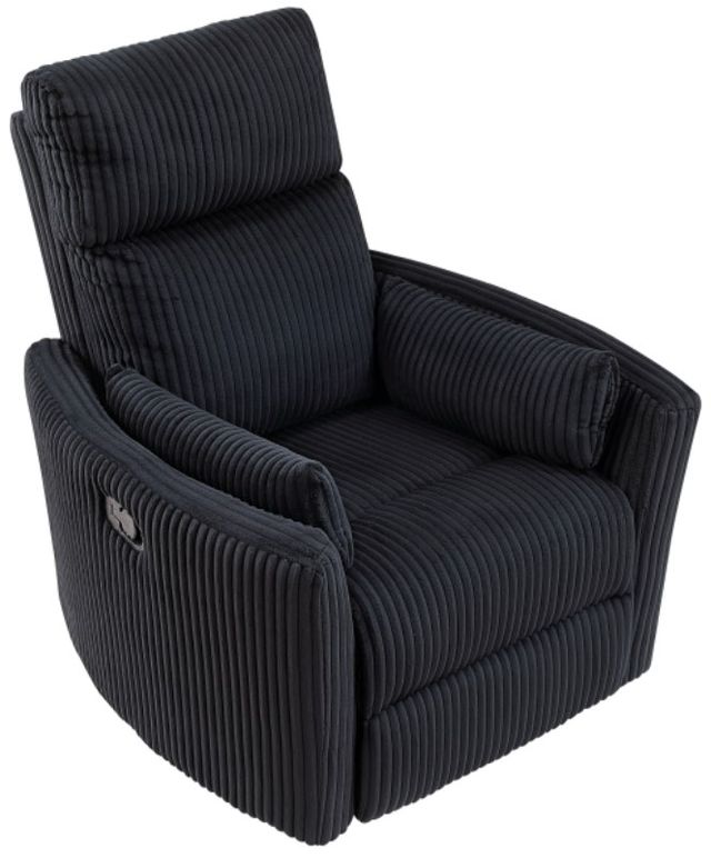 Homelegance® Traverse Black Manual Swivel Glider Recliner-3