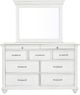 Benchcraft® Kanwyn Whitewash Dresser and Mirror-1
