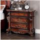 Furniture of America® Rosewood Antique Dark Oak Nightstand-2