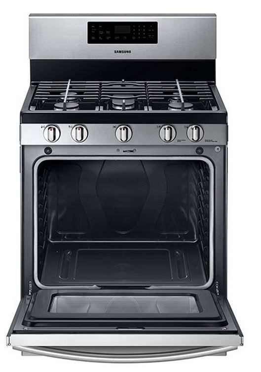 Samsung 30" Stainless Steel Free Standing Gas Range-1