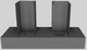 Vent-A-Hood® 60" Gunsmoke Contemporary Wall Mounted Range Hood-4