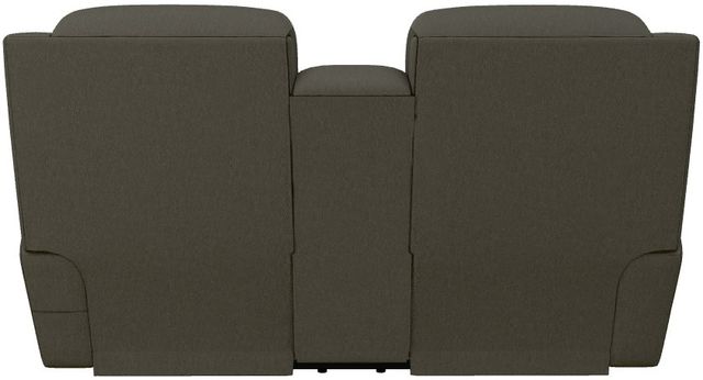 La-Z-Boy® Dorian Smoke Power Reclining Loveseat with Console and Headrest-3