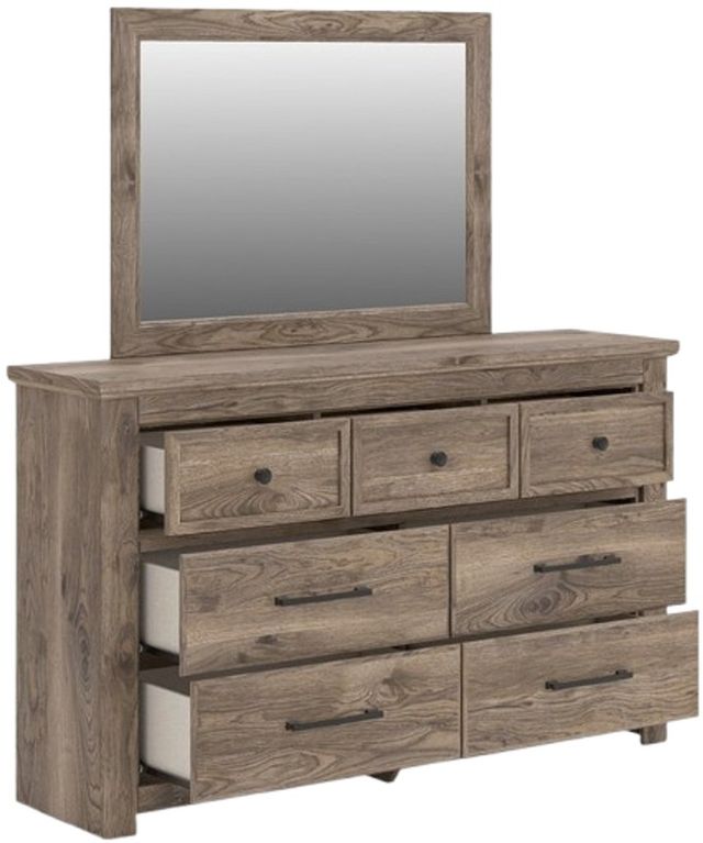 Signature Design by Ashley® Keithland Brown Dresser and Mirror-4