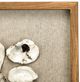 A & B Home Ocasta 2-Piece Beige/White Shell Design Wall Art Set-3