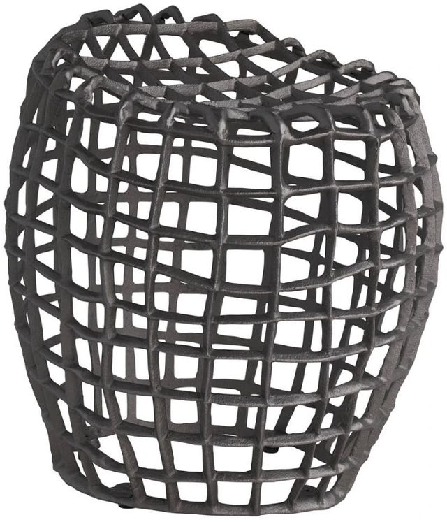 Universal Explore Home™ Oasis Seadrift Antique Nickel Stool-0