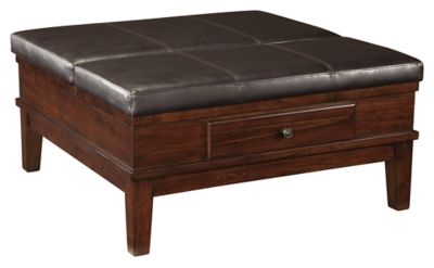 Signature Design by Ashley® Gately 2-Piece Medium Brown Living Room Tables Set-1