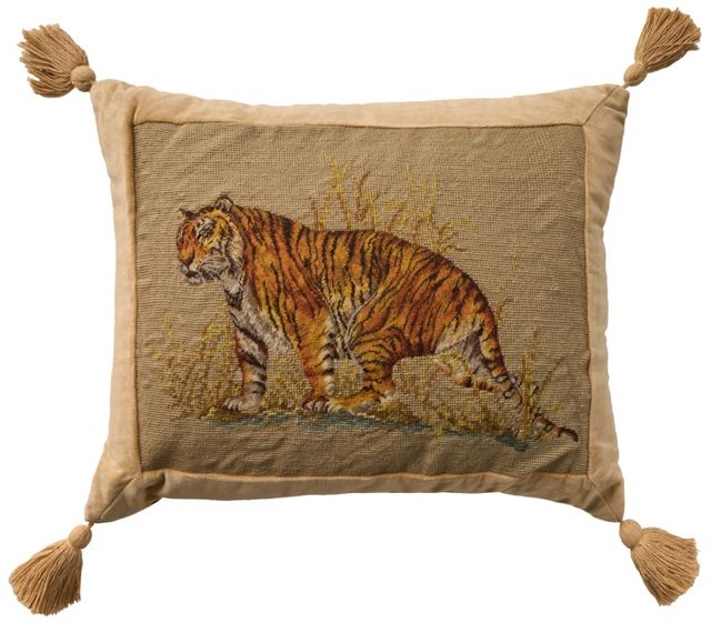 Nourison Home™ Mina Victory Vintage Pillow Beige 19"x23" Throw Pillow-0