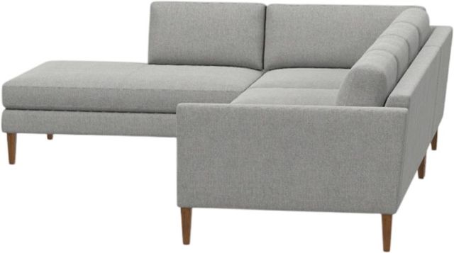 American Leather® Customizable Tali Petite 3-Piece Fabric  L-Shaped Sectional with Chaise-2
