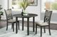 New Classic® Home Furnishings Gia 3-Piece Gray Dining Set-1