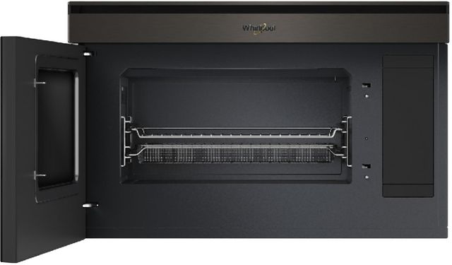 Whirlpool® 1.1 Cu. Ft. Black Stainless Steel Built-In Microwave-1