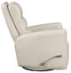 Homelegance® Dimitri Beige Manual Swivel Glider Reclining Chair-3