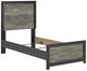 Signature Design by Ashley® Broachmyn Black/Gray Twin Panel Bed-1
