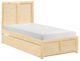 Homelegance® Bartly Natural Twin Platform Bed-4