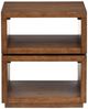 Magnussen Home® Newton Cinnamon Brown Square End Table-1