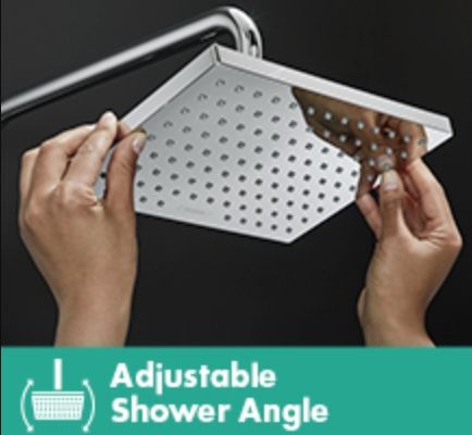 Hansgrohe Vernis Shape Chrome Showerhead-4