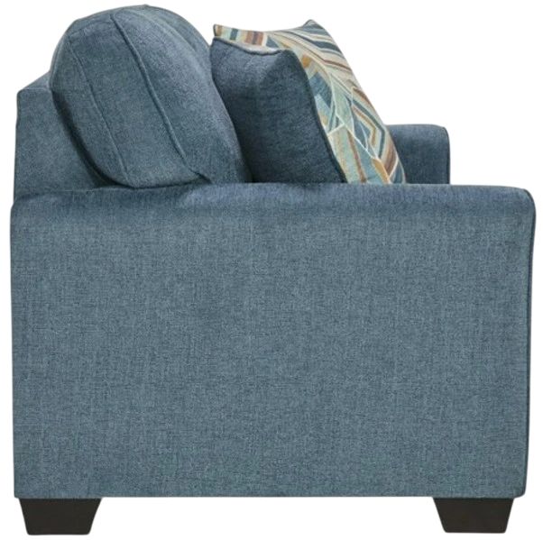 Signature Design by Ashley® Cashton Blue Loveseat-2