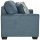 Signature Design by Ashley® Cashton Blue Loveseat-2