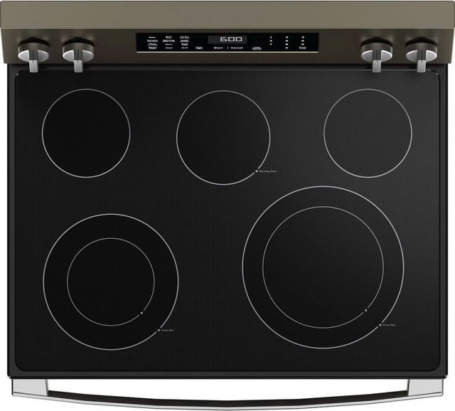 GE® 600 Series 30" Slate Freestanding Electric Range-2