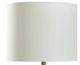 Stylecraft Black/Off-White Table Lamp-1