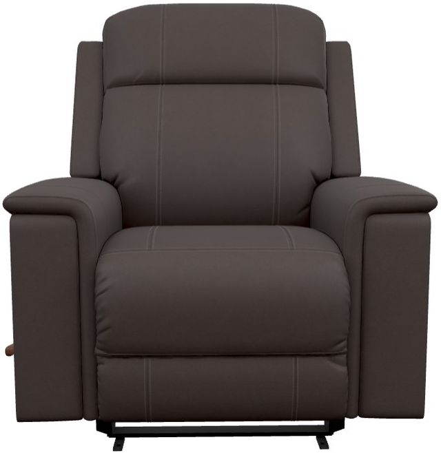 La-Z-Boy® Ace Chocolate Leather Manual Wall Recliner-1