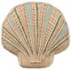 Nourison Home™ Mina Victory Coastal Accessories Blue Embellished Seashell 15"x15" Throw Pillow-0