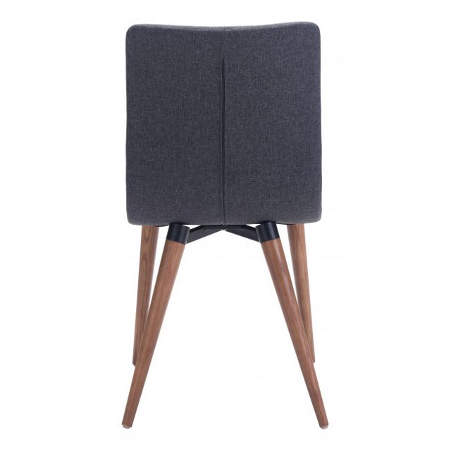 Zuo® Modern Jericho Gray Dining Chai-3
