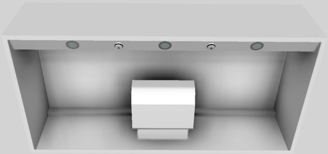 Vent-A-Hood® 48" White Wall Mounted Range Hood-3
