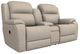 La-Z-Boy® Dorian Bisque Manual Reclining Loveseat with Console-0