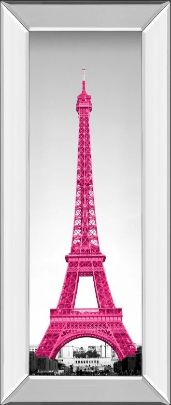 Classy Art Pretty in Paris by Emily Navas Mirror Framed Wall Art-0